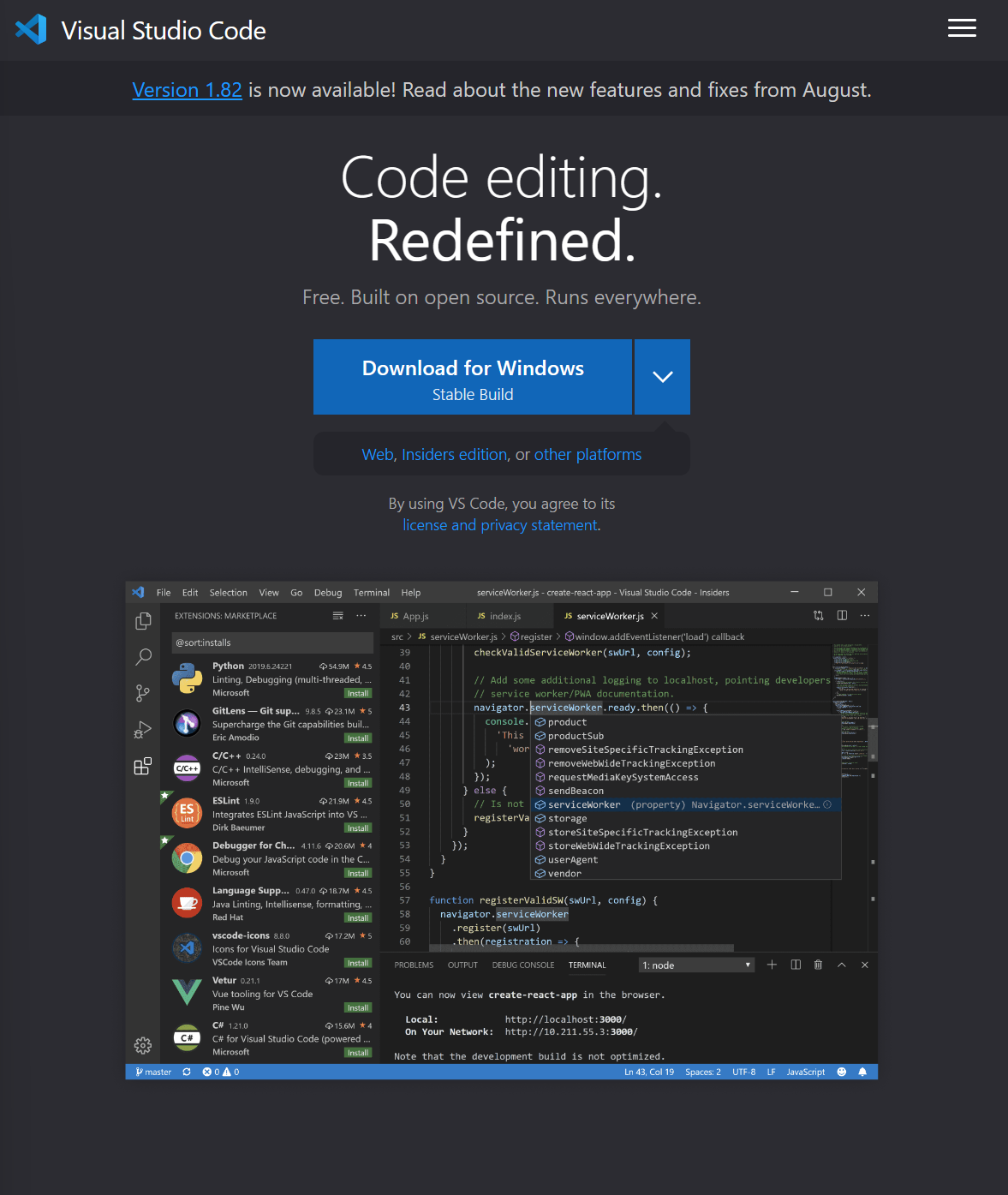 vscode官网